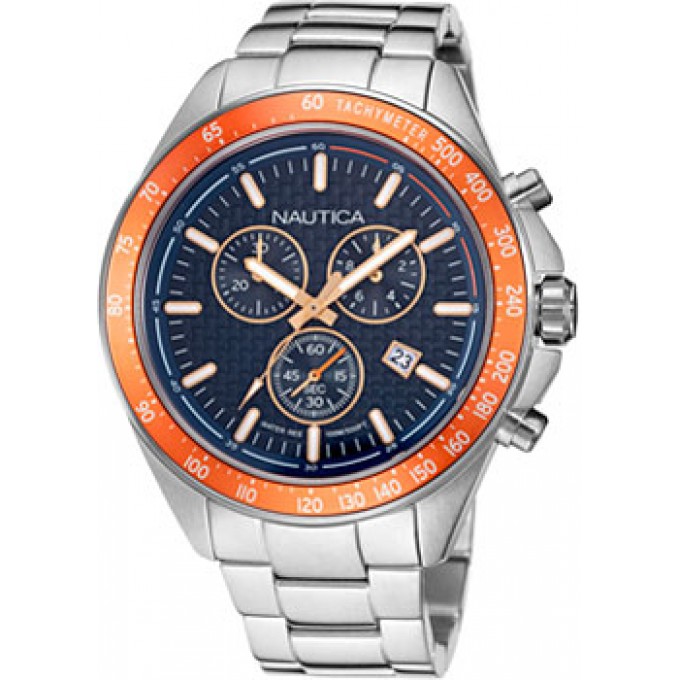 Швейцарские наручные мужские часы NAUTICA NAPOBF117. Коллекция Ocean Beach W229343